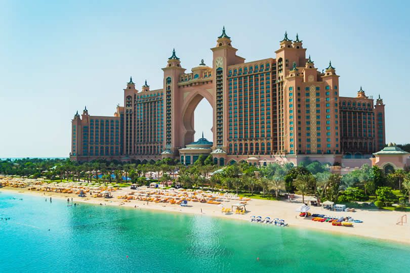 Atlantis the Palm resort in Dubai