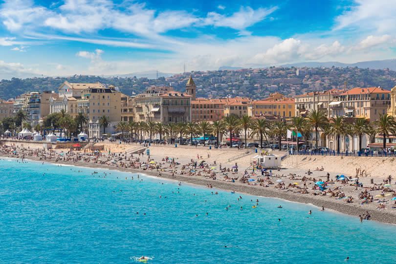 Beachfront of Nice Côte d'Azur