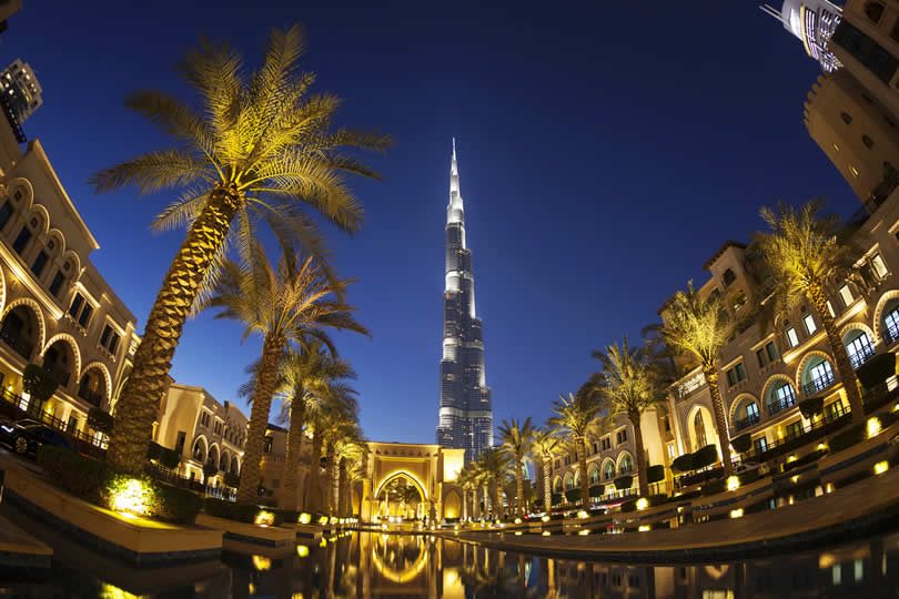 Accommodation in downtown Dubai