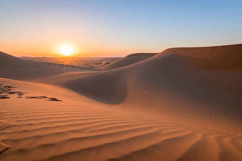 Dubai desert dunes
