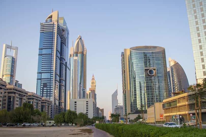 Financial centre Dubai