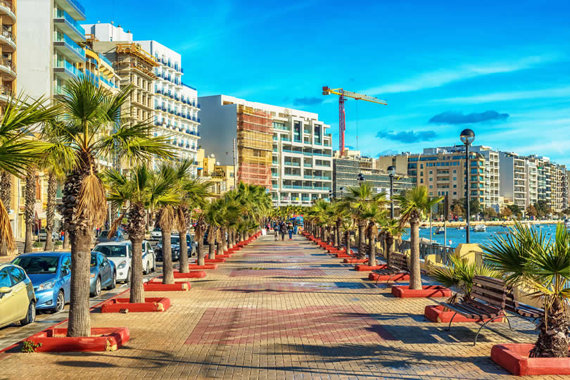 Gzira Malta boardwalk