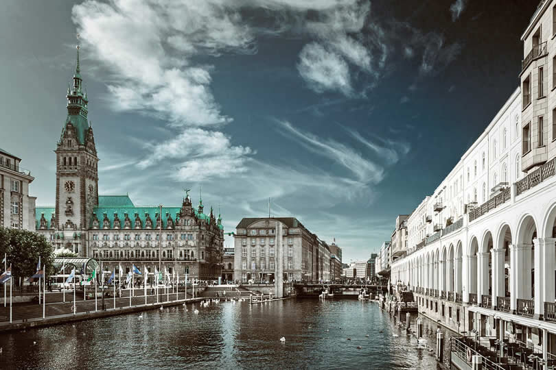 Hamburg city centre