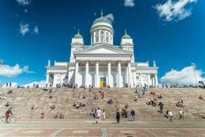 Helsinki Cathedral on a Summer day