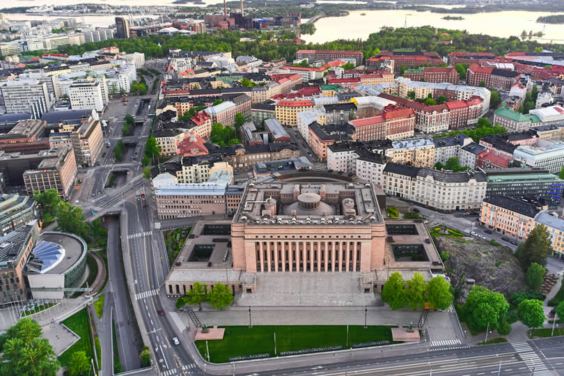Helsinki Parliament building