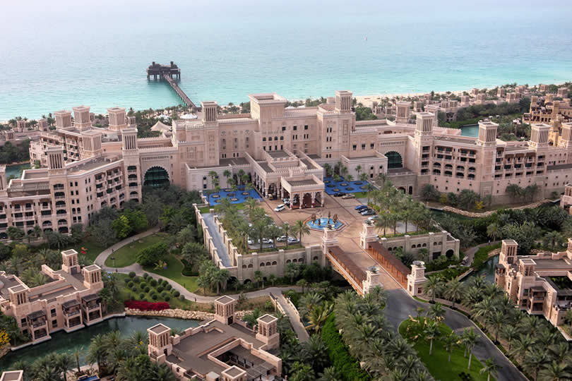 Jumeirah Al Qasr aerial view