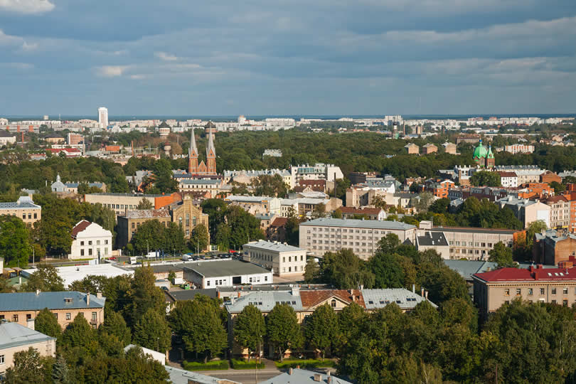 Latgale suburb or district in Riga