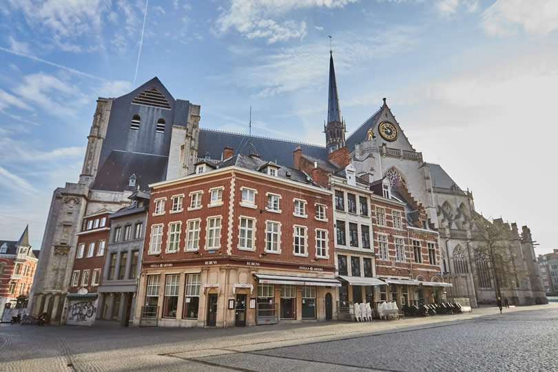 Leuven city centre square