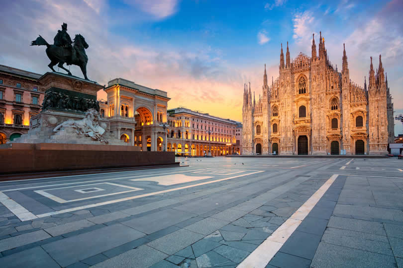 Milan Cathedral square