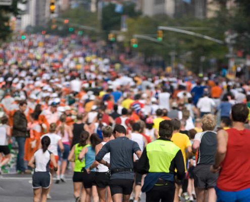New York City marathon competitors