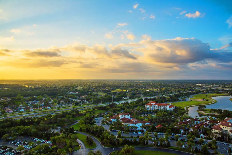 Orlando Florida sunset