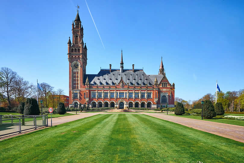 The Peace Palace in The Hague, International Court of Justice
