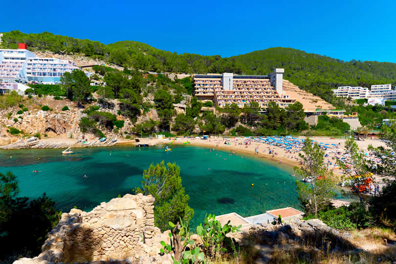 Puerto San Miguel beach resorts in Ibiza