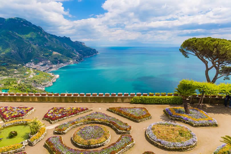 Ravello gardens Amalfi Coast