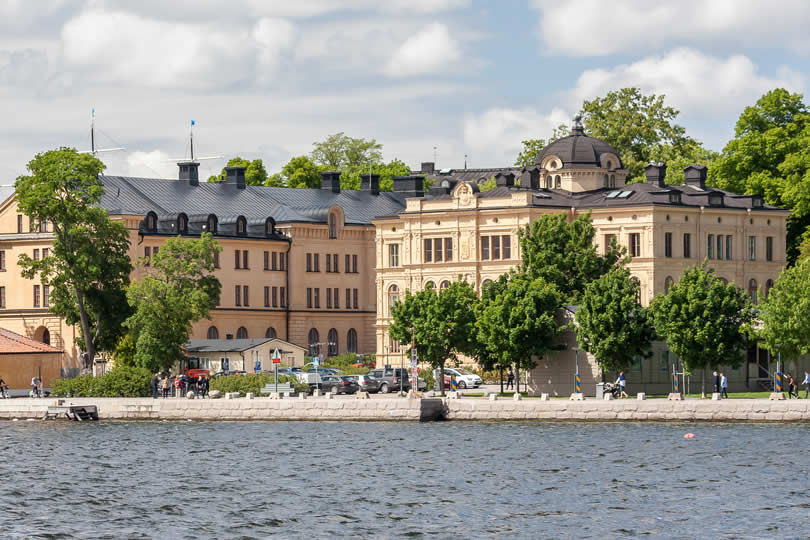 Skeppsholmen island in Stockholm Sweden