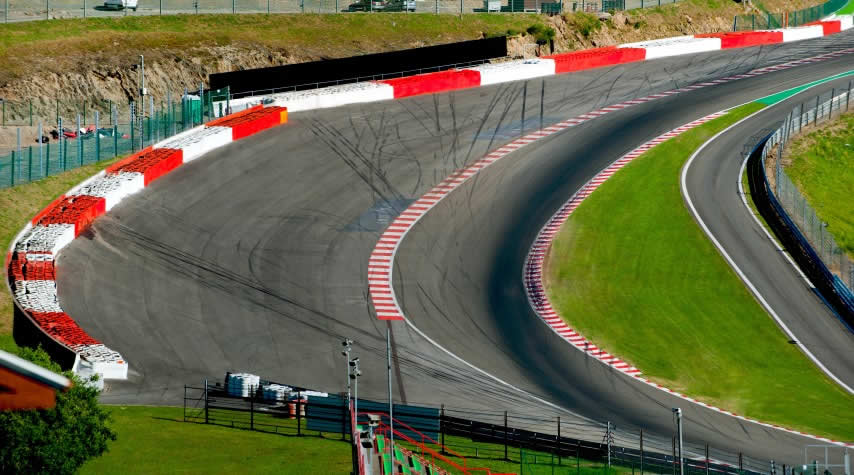 Spa Francorchamps racing track