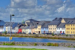 The Claddagh neighbourhood in Galway Ireland