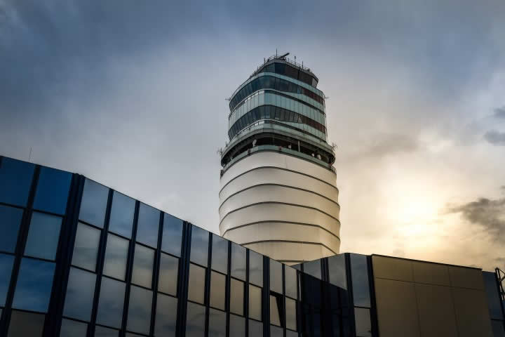 Vienna Airport control tower