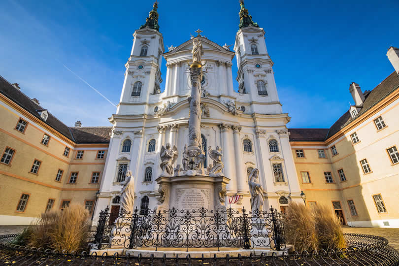 Vienna Piarist Church in Josefstadt area